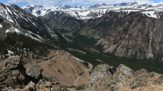 Beartooth Pass Is A 68 Mile Scenic Byway In Yellowstone National Park That Shows Off Stunning Mountain Vistas And Wild Open Spaces